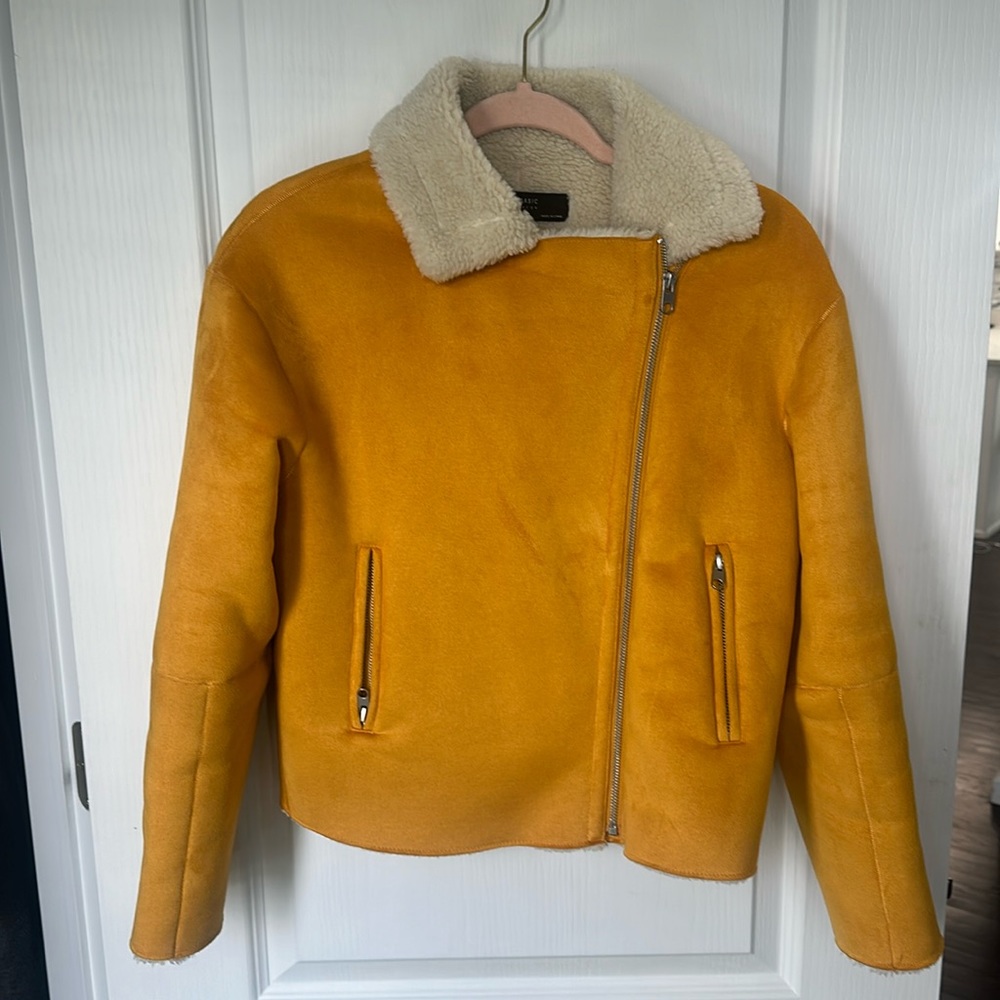 Mustard Yellow Zara Coat